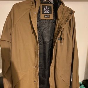 Volcom mid length jacket